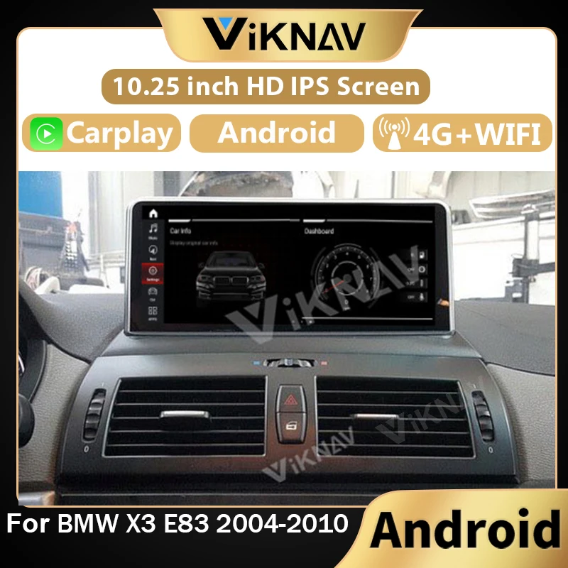2 Din Android Car Radio For Bmw X3 E83 20042010 Car Touch Screen Gps