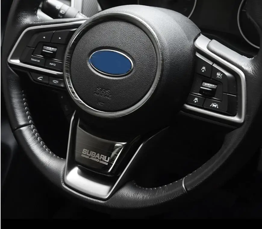 Применение только для 18-19 SUBARU XV руль Блестки Декоративная паста интерьер Декоративная полоса