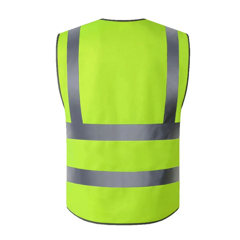 Светоотражающий защитный жилет с карманами рабочая одежда куртка Hi vis мужской