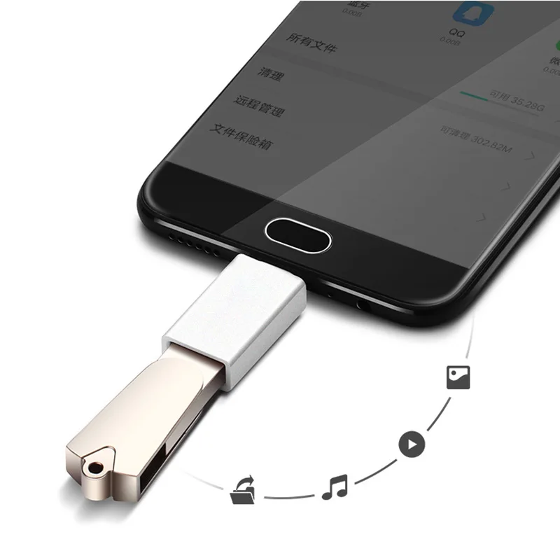 USB 타입 C OTG 어댑터 USB 3.0 타입 C 마이크로 usb To USB 3.0 태블릿 하드 디스크 드라이브 용 OTG 컨버터 플래시 디스크 USB 마우스