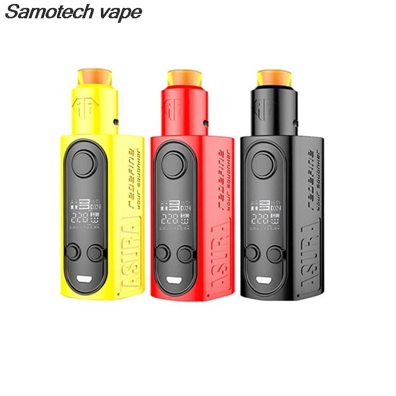 

High quality Hugo Vapor Asura 228W 2-in-1 TC Box & Squonk MOD With 0.96 OLED Display & Detachable Squonk System Powered by GT228