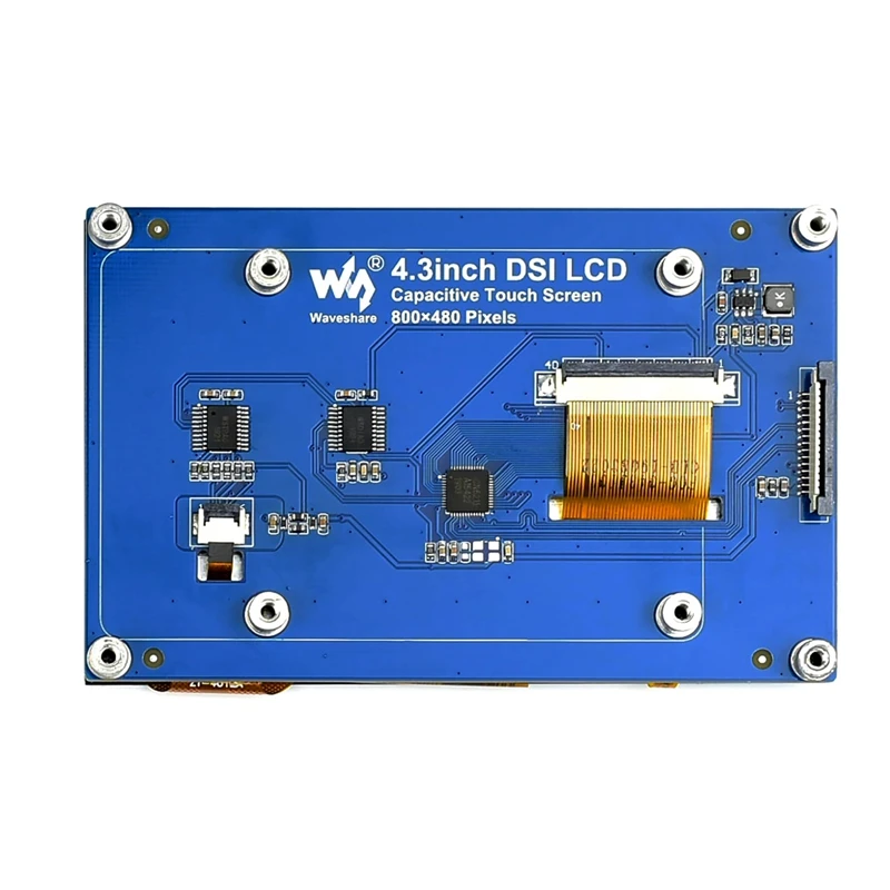 Waveshare 4 3 дюймов емкостный сенсорный экран Пресс Sn 800x480 IPS широкий угол обзора для
