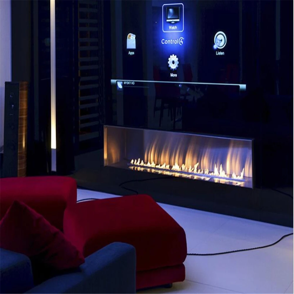 30 inch real fire indoor intelligent smart био камин на этаноле wireless | Обустройство дома