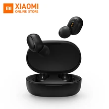 Xiaomi Redmi AirDots TWS беспроводные Bluetooth наушники в ухо управление AI Blutooth 5,0 настоящие беспроводные наушники airdot