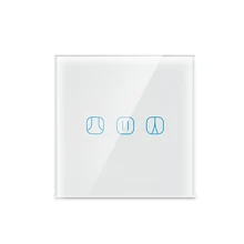 ЕС WiFi умная штора Переключатель Электрический сенсорный мобильный телефон дистанционное управление Интеллектуальный беспроводной пульт дистанционного управления голосовым управлением таймер