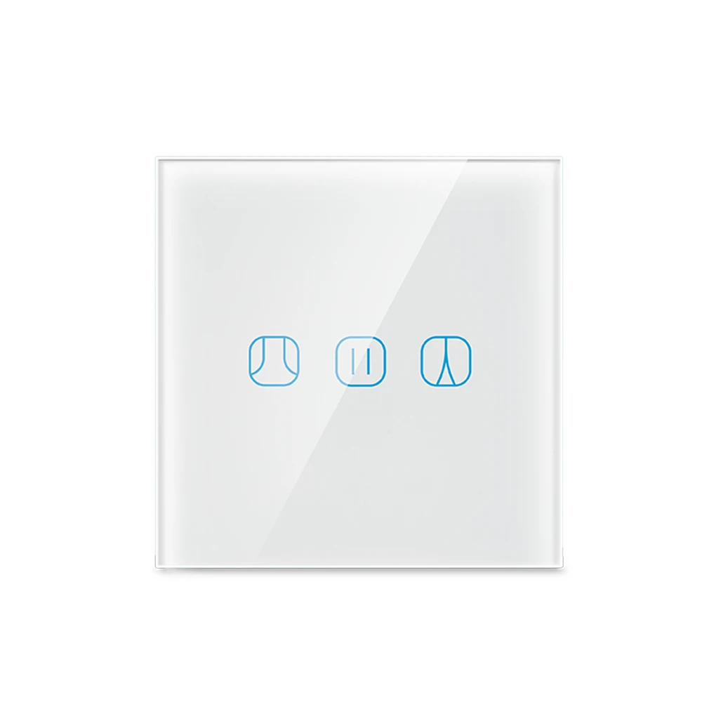 

EU WiFi Smart Curtain Switch Electrical Touch Mobile Phone Remote Control Intelligent Wireless Remote Voice Control Timer Switch