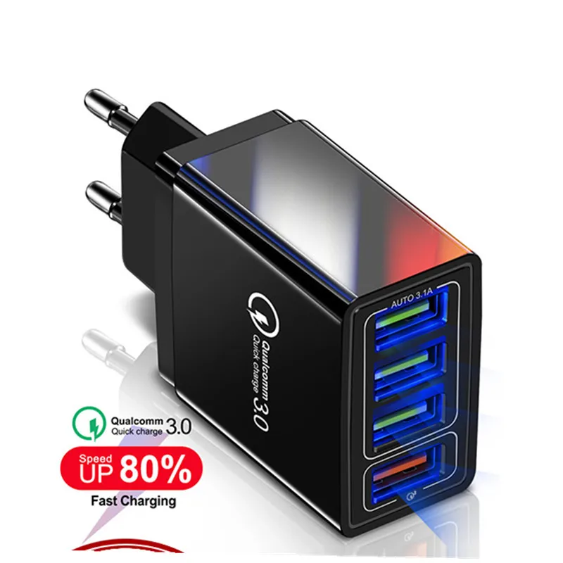 Универсальное зарядное устройство USB 3 0 для быстрой зарядки iPhone 12 mini 11 7 Samsung