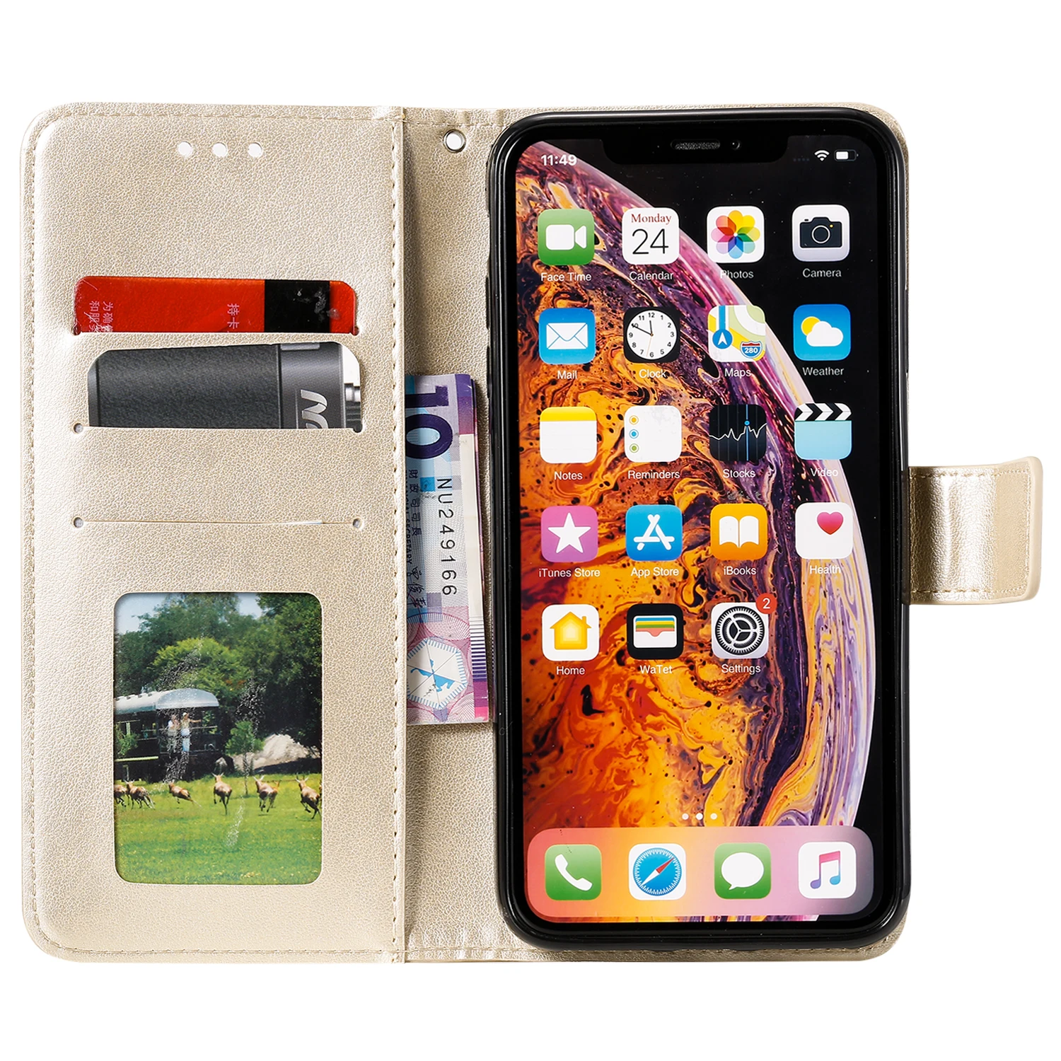 Прекрасный тисненый кожаный флип-чехол с изображением совы для iPhone 11 Pro Max X XR Xs Max 8 7 6 6S Plus 8 Plus, чехол-кошелек, перчатка, держатель для карт, сумки