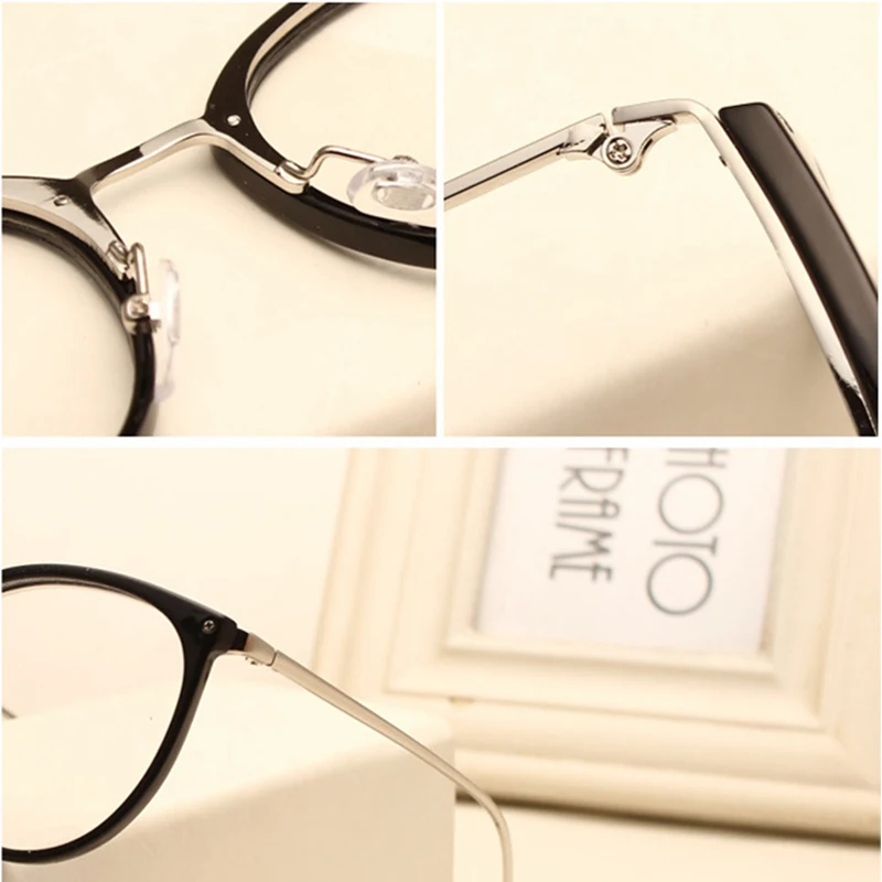 Seemfly модные ретро очки кошачий глаз металлическая полная оправа оптические очки круглые очки оправа женские очки оправа