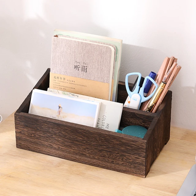 Handmade Wooden Stationery Boxes