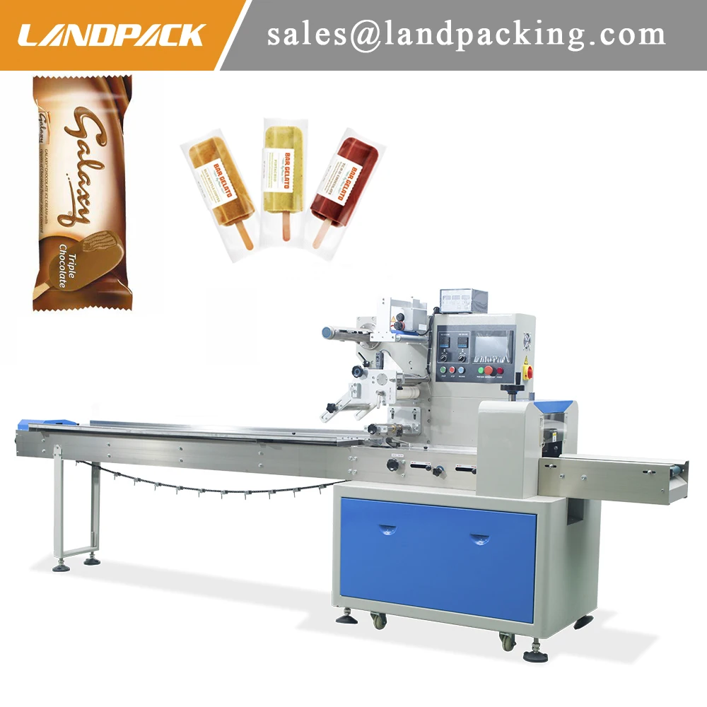 

Popsicle ice cream ice candy flow pack machine Universal packaging