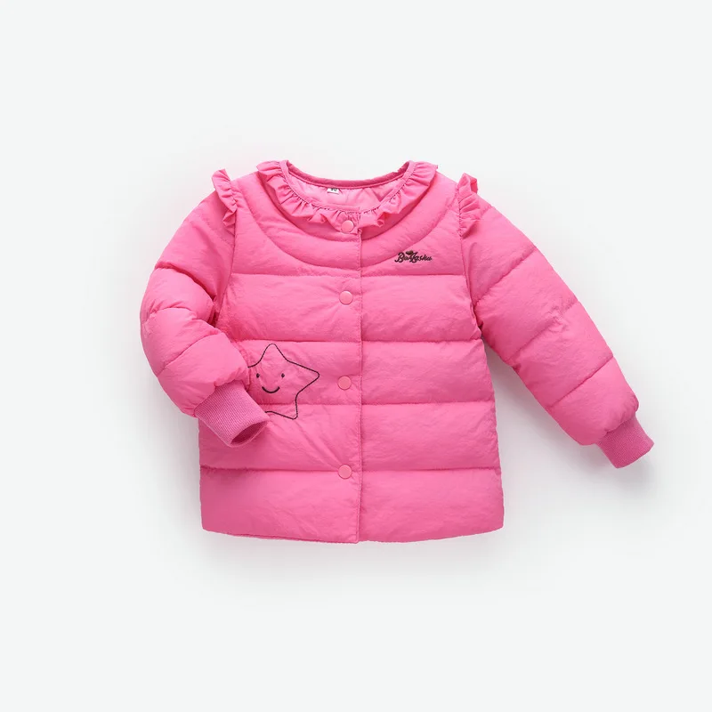 

Одежда для девочек; Пуховики; Детская модная одежда; Зимняя куртка одежда, куртки для девочек, детская хлопковая теплая одежда От 1 до 7 лет