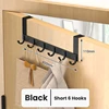 short 6 hooks black