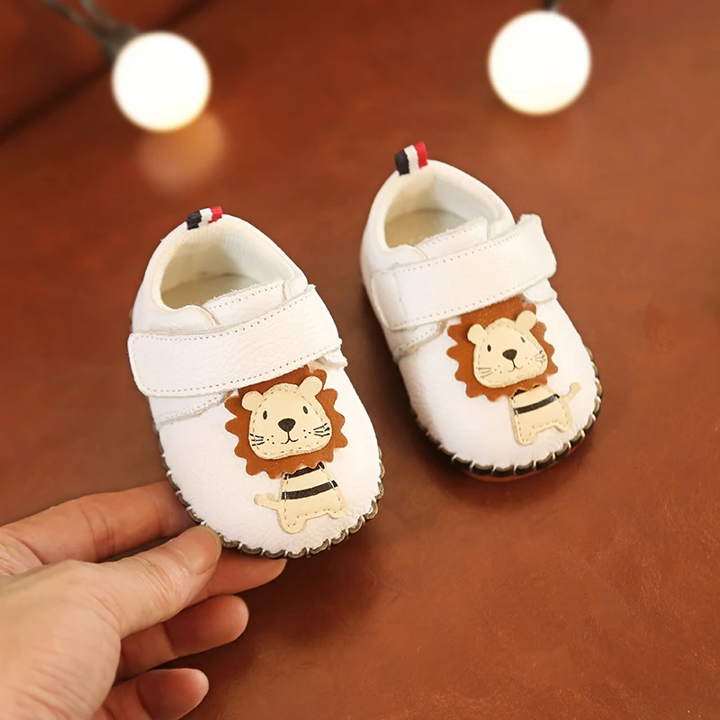 

Spring and Autumn Baby Shoes 0-1 Soft Newborn Shoes Baby Toddler Shoes Genuine Leather Infant Boy Shoes