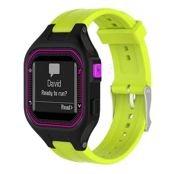 

Silicone Replacement Wrist Band With Tools for garmin forerunner 25 Watch Female X3UA