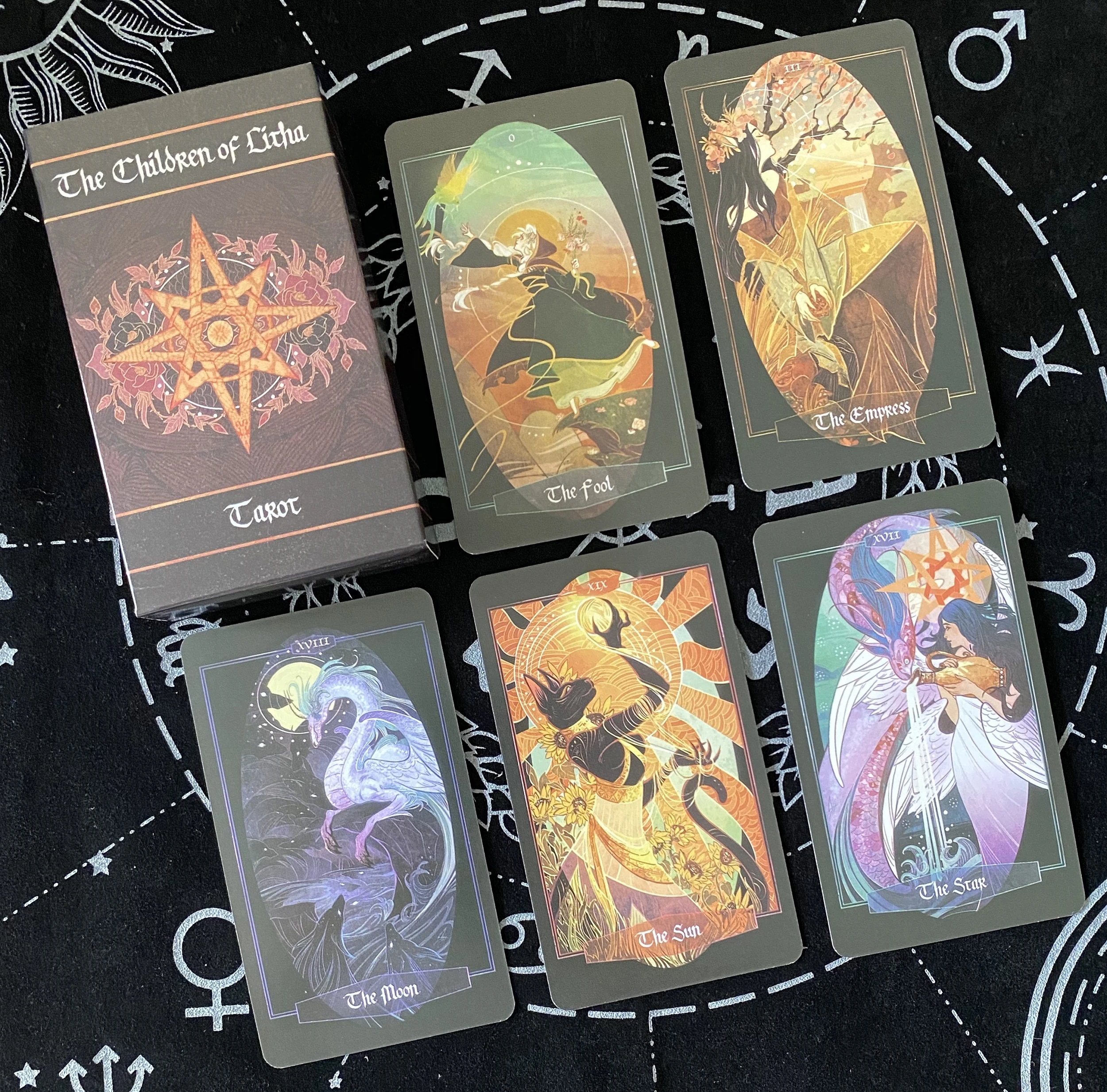 The Children Of Litha Tarot Cards Oracle Card For Guidance Divination Fate  Playing Card Game Tarot Deck Board Games For Adult - Board Game - AliExpress