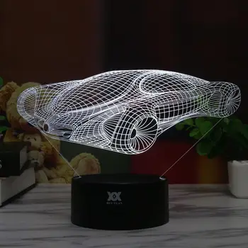 

Table Lamp 3D Art Kid Touch Control Home Decor Atmosphere Gifts Night Light Desk Light Colorful Indoor Lighting Christmas Xmas