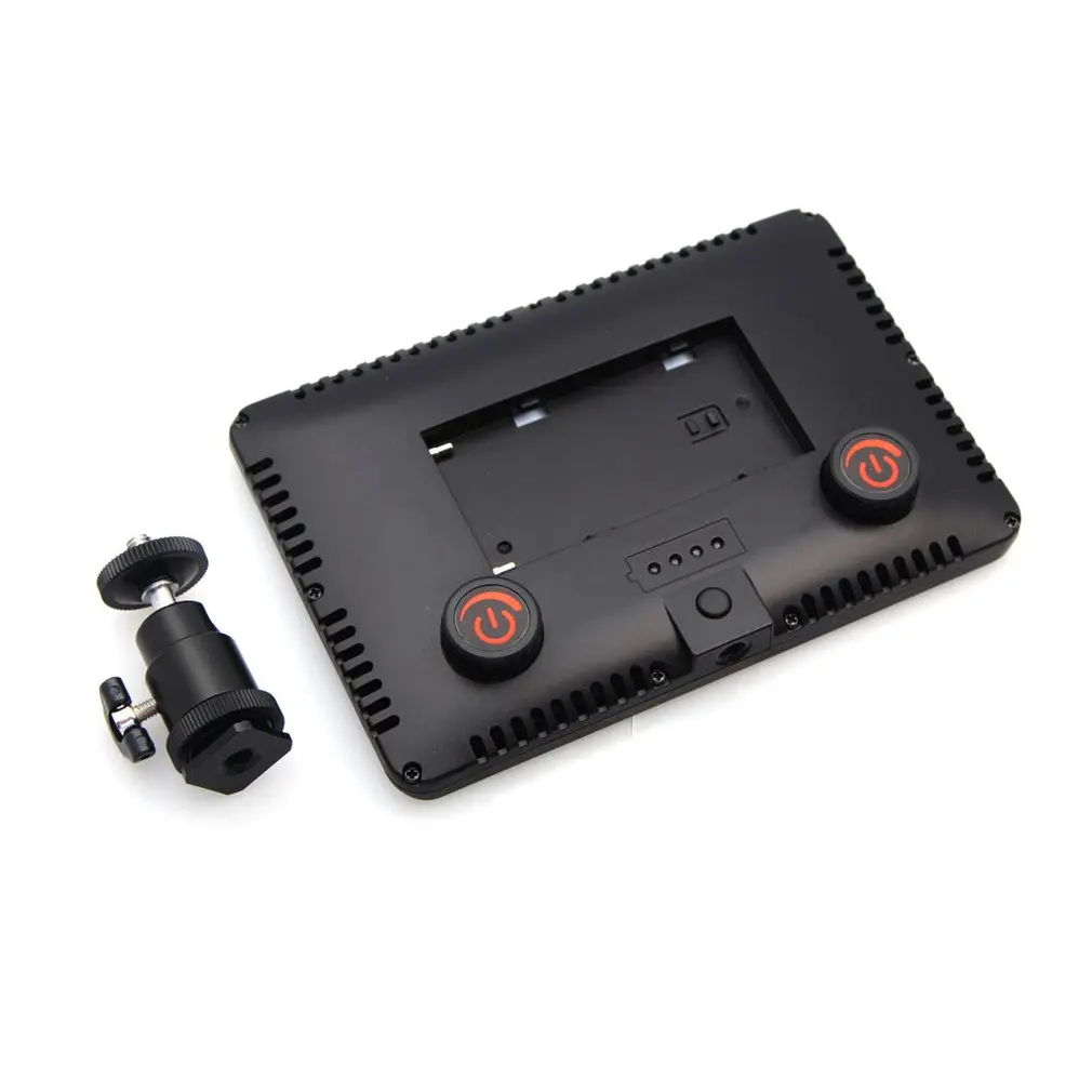 192 светодиодов видео светильник портативный камера фото светильник Панель с регулируемой яркостью для DSLR камеры видеокамеры с зарядным устройством высокой яркости