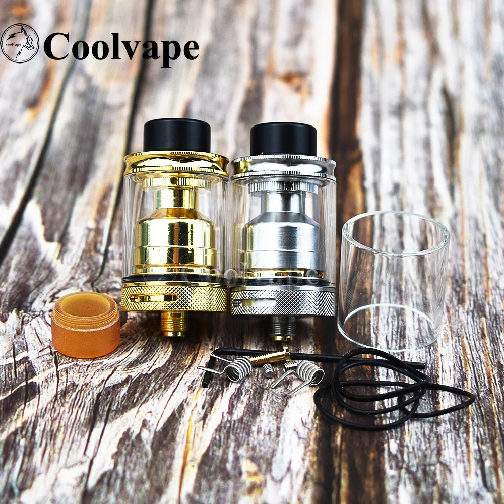 Coolvape Lost Art RTA 2 5 мл 24 мм Одиночная или двойная катушка регулируемый поток воздуха
