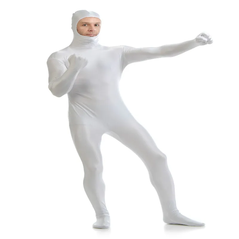 Cosplay&ware Open Face Zentai Spandex Unisex Catsuit Skin Tight Costume White M -Zentai shop online H1c2136d8c3804dd39808be44ec19f7d8o.jpg