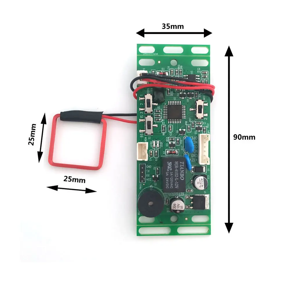 RFID EM/ID встраиваемый дверной контроль доступа домофон подъемный с 2 материнскими