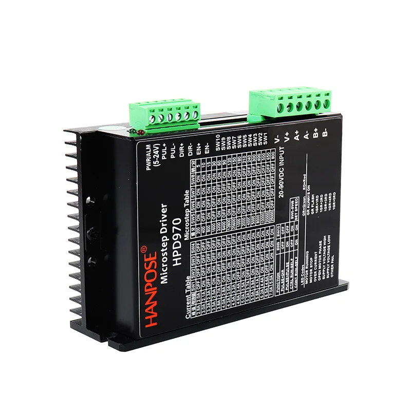 드라이버 HPD970 Nema 23 스텝퍼 모터, 2.8A DC20-90V 1 축 스텝퍼 모터, CNC 조각 액세서리, 1 개