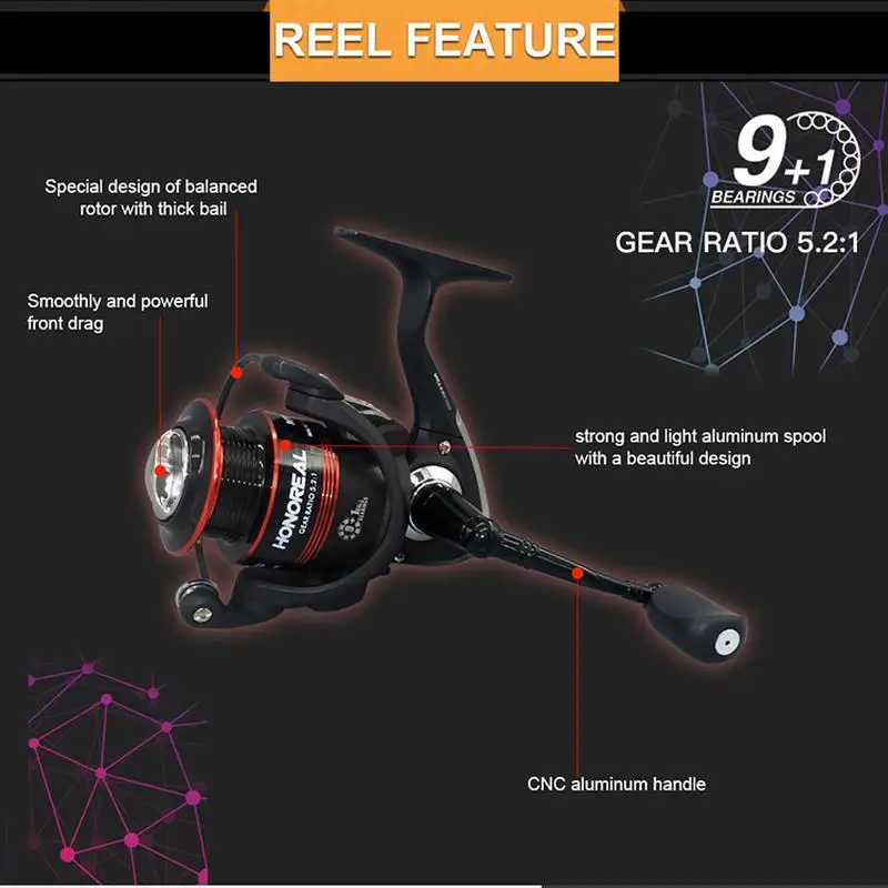 TELESPIN FISHING ROD 7