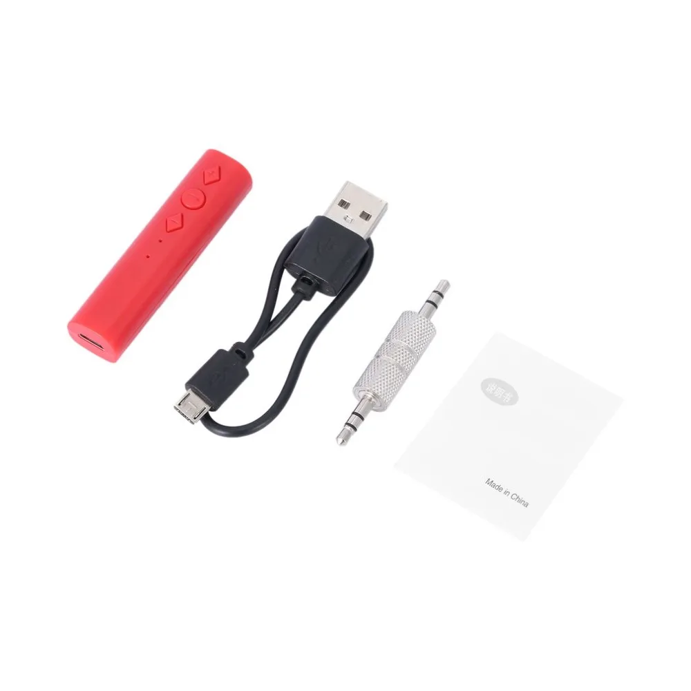 Клип дизайн портативный 3,5 мм беспроводной Bluetooth ресивер стерео аудио Музыка Bluetooth приемник адаптер для автомобиля громкой связи Лидер продаж