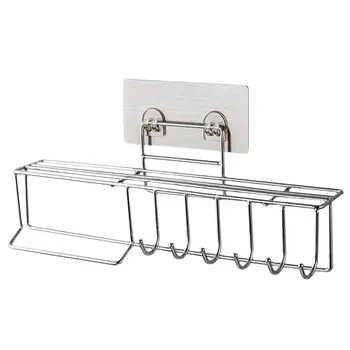 

1PC Simple Durable Creative Storage Rack for Hanging Wall Kitchen