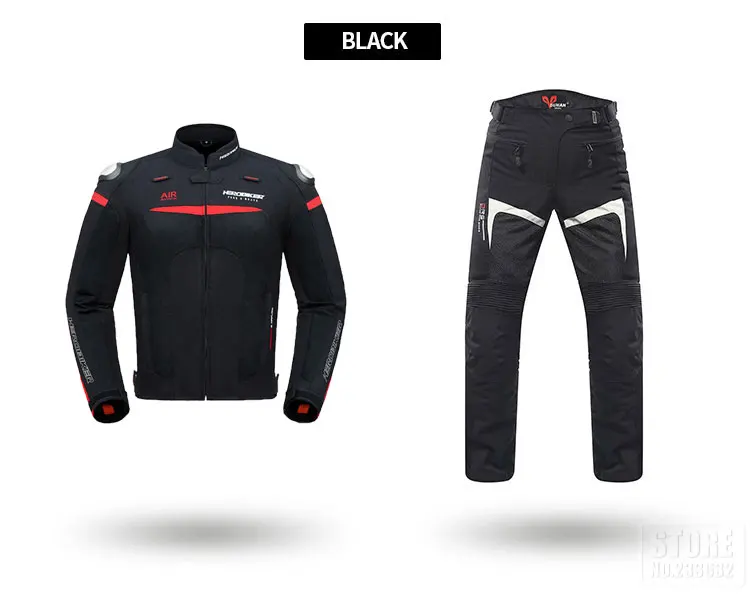 HEROBIKER мотоциклетная куртка защитная Экипировка дышащая сетка Мужская мотоциклетная куртка для мотокросса по бездорожью куртка для мотоциклистов с ночным отражением