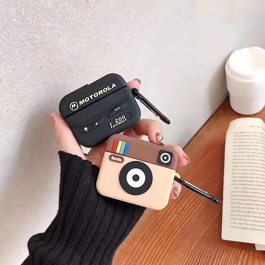 3D BB вызов Instagram переключатель игры защитный чехол для наушников для Airpods 3 Чехол беспроводные наушники крышка для Airpods Pro зарядное устройство
