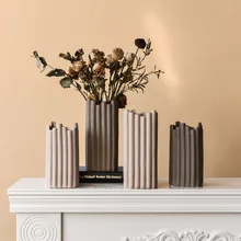 Керамическая ваза белая имитация Керамического Горшка Цветочная корзина искусственный цветок домашний декоративный контейнер для композиции