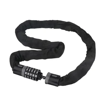 

Long Safty Chain Lock 90cm For Bike Anti-theft Steel Password Code Motorcycle Lock Cycling Electric Bicycle Accoessories