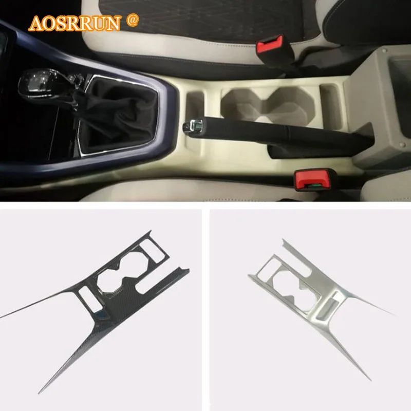 Для Volkswagen VW T-cross 2019 2010 Центральная контрольная рамка тормоза водная чашка панель