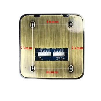 

GALO Hot ID 125Khz IC 13.56Mhz metal fingerprint access code accessible Wiegand reader access control access