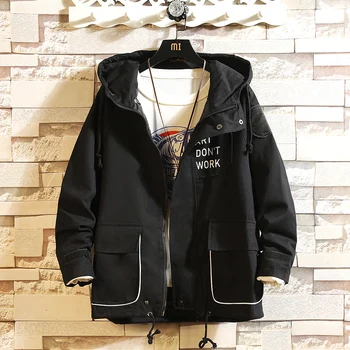 

Bomber Jackets Men 2020 Streetwear Windbreaker Korean Casual Autumn Spring Baseball Jackets Coats