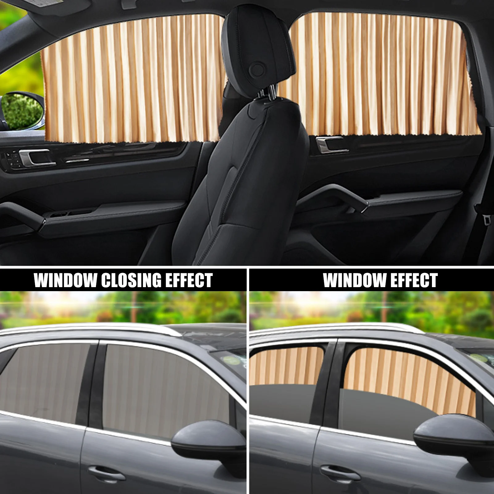 2 pc Auto Sonnenschutz magnetische Fenster vorhang Auto Fenster Sonnenschutz  Privatsphäre Sonne UV-Schutz Fenster Auto Interieur Zubehör - AliExpress