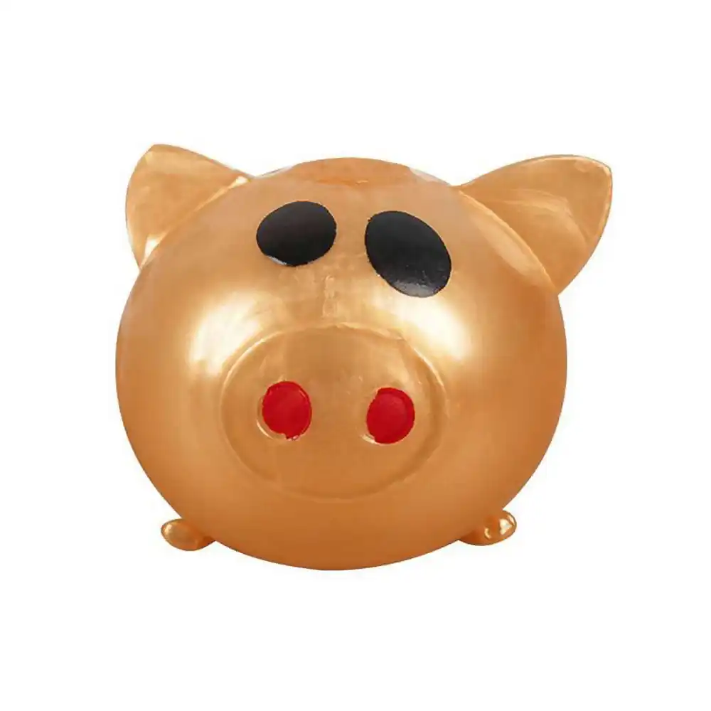 Jelly pig golden cute ball sticky anti 