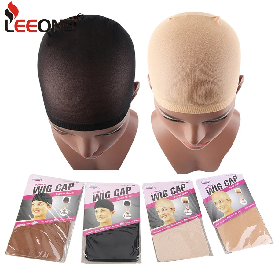 Wig-Cap Stocking Caps Mesh Elastic Stretch Making Wholesale for Wigs Leeons One-Size