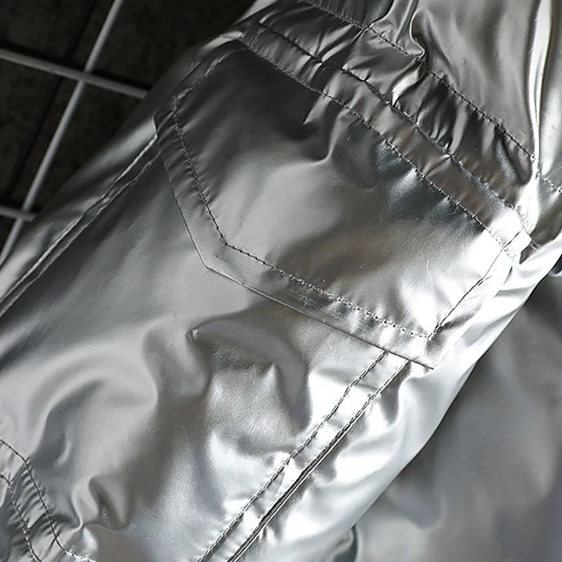 Men's luxury Clothing Parka Down Hooded Coat Clothing Reflective Outwear Oversize Winter Clothes Overcoat Jacket For Men