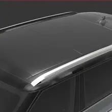 2 шт Серебряный левый правый Алюминиевый стеллаж для крыши бар рейка подходит для L-a-n-d R-o-v-e-r Range Rover Sport