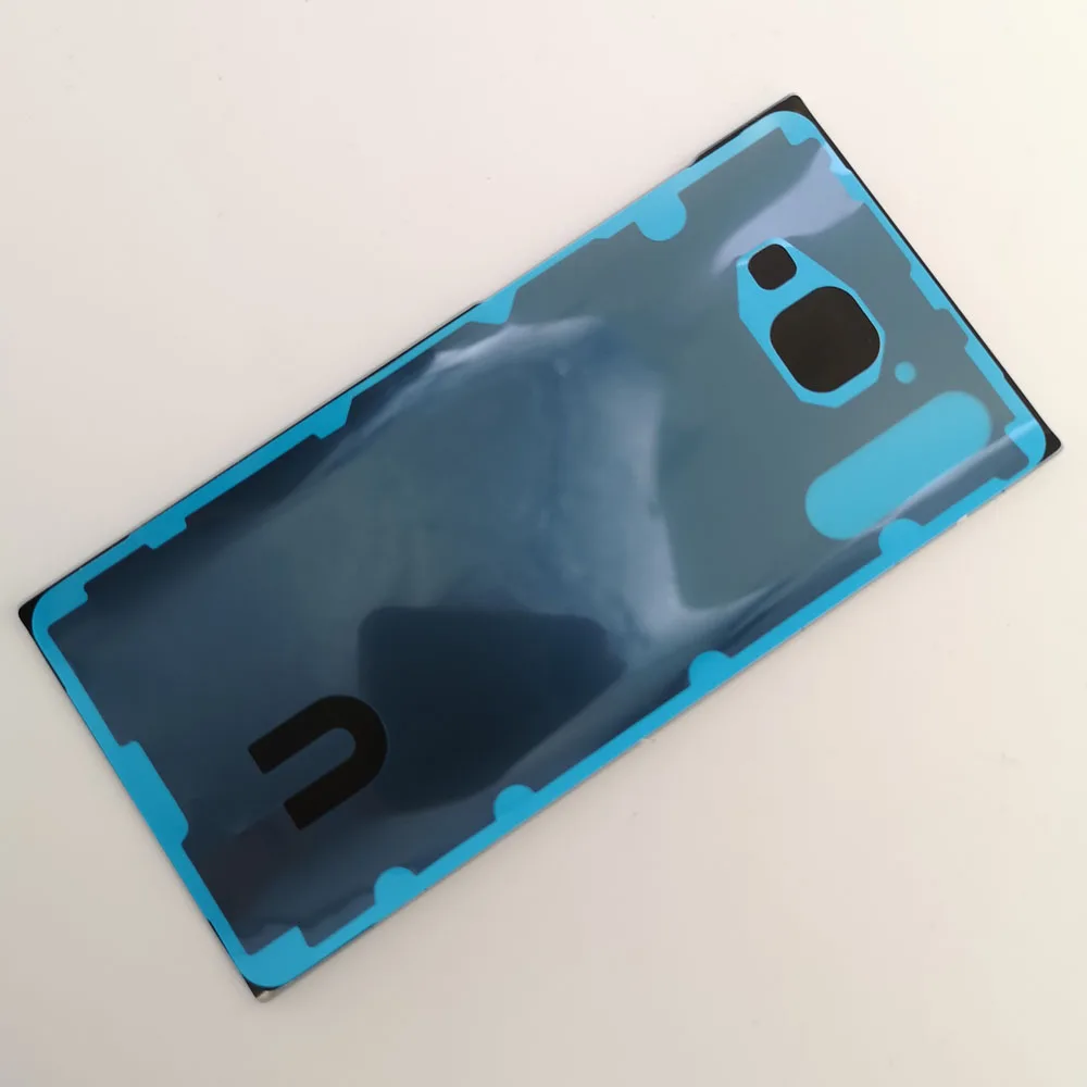 10 шт./лот, задняя крышка, чехол для батареи, чехол для samsung Galaxy Note10 Pro puls 5G N9760 note 10, задняя дверь+ клейкая наклейка