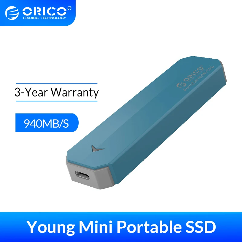 ORICO M2 NVME внешний SSD жесткий диск 1 ТБ 128 ГБ 256 512 M.2 Портативный твердотельный