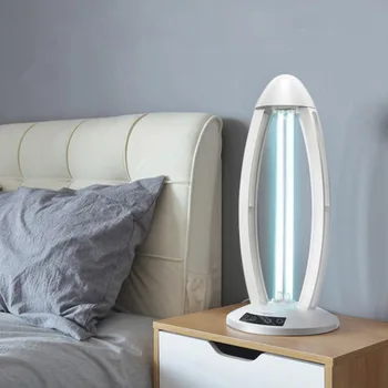

38W Sterilization Lamp UV Disinfection Light Ozone Sterilizing Light Sterilizer with Timing Function for Home Office Ozone Light