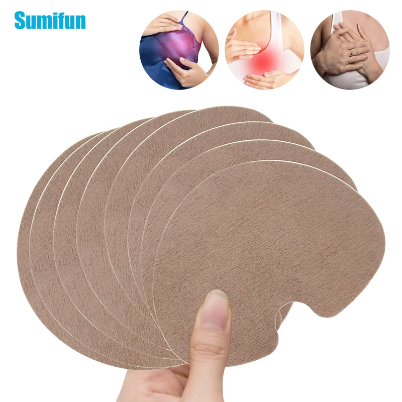 Sumifun 8 шт. пакет пластырь для груди против гиперплазии молочных желез отеки боли