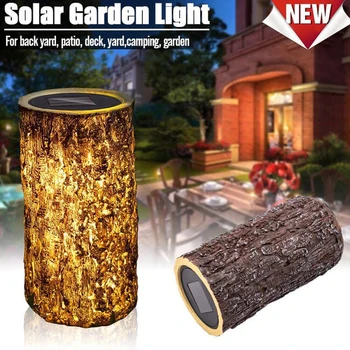 

Stump Light Landscape Lamp Outdoor Waterproof Solar LED Landscape Light