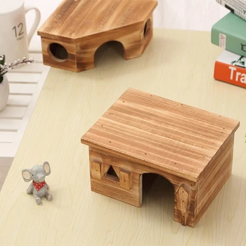 

Small Animal Pet Hamster House Bed Summer Cool Gu inea Pig Hedgehog Chinchilla House Cage Nest Hamste