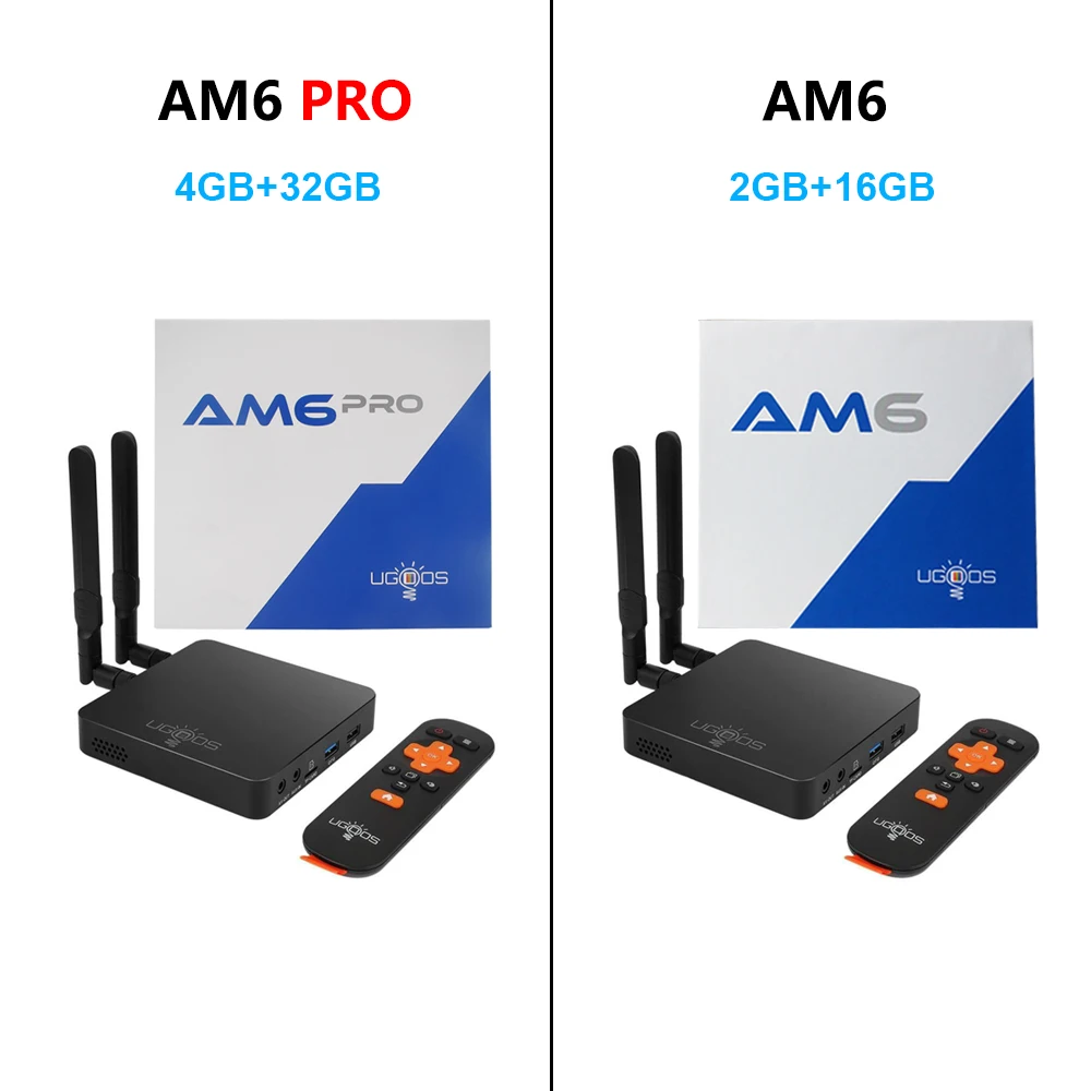 UGOOS AM6 PRO Amlogic S922X четырехъядерный Android 9,0 Smart Tv Box DDR4 4GB32GB 2,4G 5G Wifi BT5.0 1000M телеприставка 4k медиаплеер