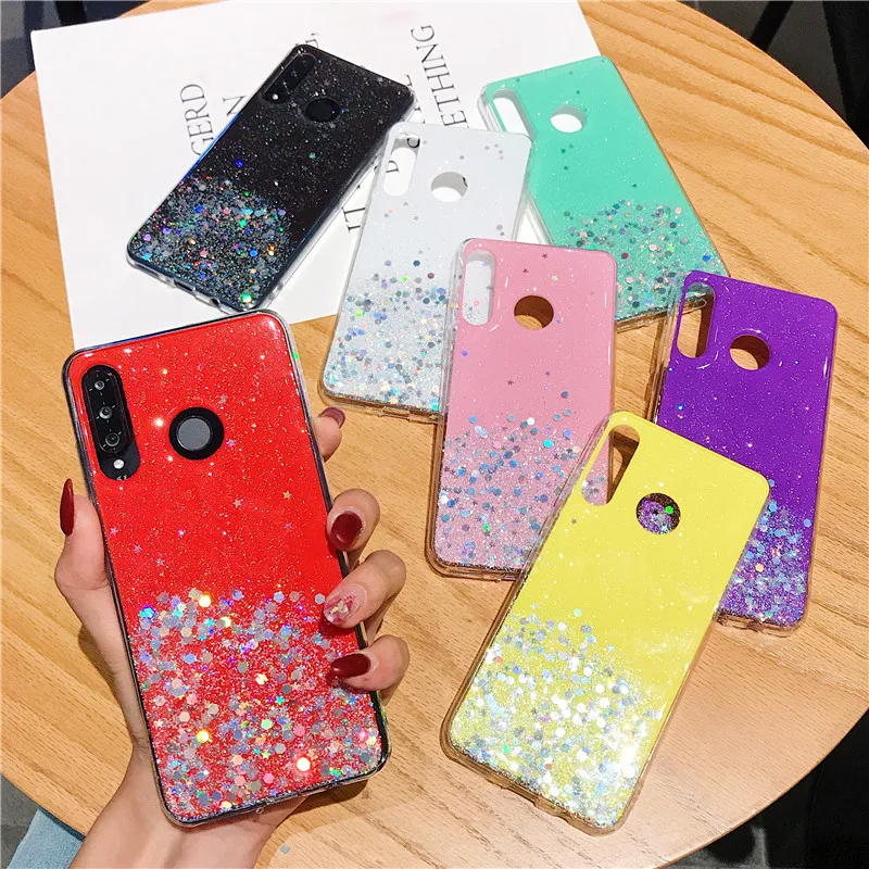 Fashion Glitter Case For Xiaomi CC9E 5X Note 3 Play Redmi 7A 4A 4X 4 5 Pro 5A S2 6 Hard Diamond Cover |
