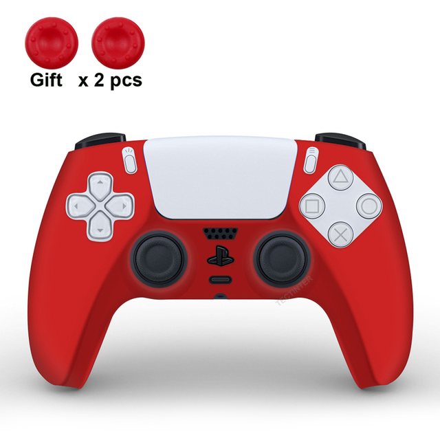 Silicone Cover For PS5 Controller Accessories Rubber Protective Case For Playstation5 Gamepad For PS5 joysticks Thumb Grips